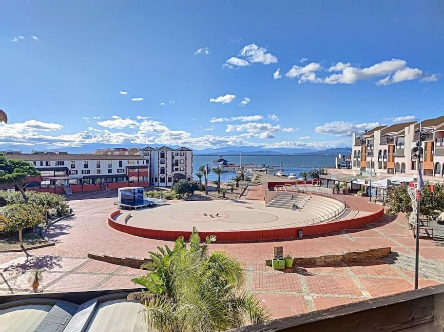 Appartement Vue Lac Marin Et Canigou Le Barcarès Exteriör bild